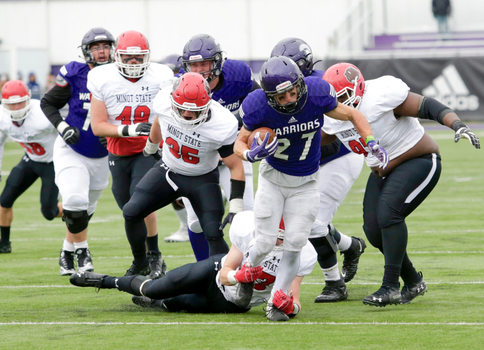 Winona State Football Homecoming vs Minot